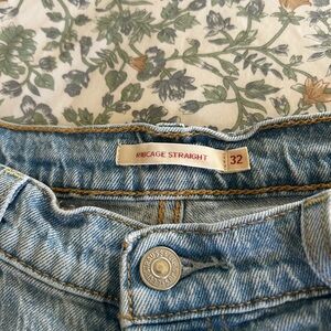 Levi's Ribcage Straight Women's Jeans - Light Blue